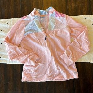 Vineyard Vines Pink and Blue Striped Top